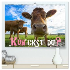 Kuhckst du? (hochwertiger Premium Wandkalender 2026 DIN A2 quer), Kunstdruck in Hochglanz Kuhckst du? (hochwertiger Premium Wandkalender 2026 DIN A2 quer), Kunstdruck in Hochglanz