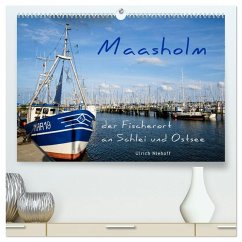 Cover Maasholm - der Fischerort an Schlei und Ostsee (hochwertiger Premium Wandkalender 2026 DIN A2 quer), Kunstdruck in Hochglanz