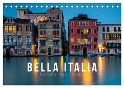 Bella Italia. Farben des Südens (Tischkalender 2026 DIN A5 quer), CALVENDO Monatskalender