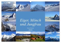 Cover Eiger, Mönch und Jungfrau 2026 (Wandkalender 2026 DIN A2 quer), CALVENDO Monatskalender