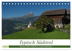 Cover Typisch Südtirol (Tischkalender 2026 DIN A5 quer), CALVENDO Monatskalender