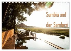 Sambia und der Sambesi (Wandkalender 2026 DIN A3 quer), CALVENDO Monatskalender
