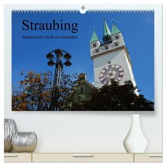 Cover Straubing, liebenswerte Stadt im Gäuboden (hochwertiger Premium Wandkalender 2026 DIN A2 quer), Kunstdruck in Hochglanz
