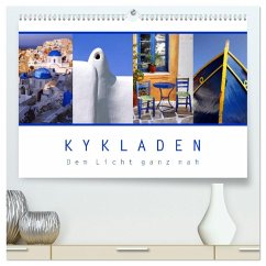 Cover KYKLADEN Dem Licht ganz nah (hochwertiger Premium Wandkalender 2026 DIN A2 quer), Kunstdruck in Hochglanz