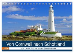Von Cornwall nach Schottland (Tischkalender 2026 DIN A5 quer), CALVENDO Monatskalender Von Cornwall nach Schottland (Tischkalender 2026 DIN A5 quer), CALVENDO Monatskalender