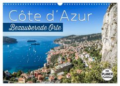 CÔTE D'AZUR Bezaubernde Orte (Wandkalender 2026 DIN A3 quer), CALVENDO Monatskalender