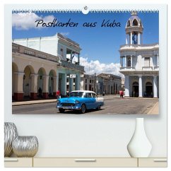 Cover Postkarten aus Kuba (hochwertiger Premium Wandkalender 2026 DIN A2 quer), Kunstdruck in Hochglanz