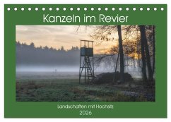 Kanzeln im Revier (Tischkalender 2026 DIN A5 quer), CALVENDO Monatskalender Kanzeln im Revier (Tischkalender 2026 DIN A5 quer), CALVENDO Monatskalender