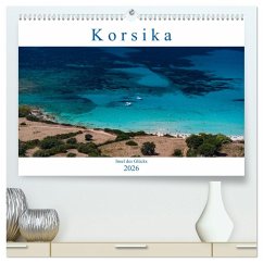 Cover Korsika - Insel des Glücks (hochwertiger Premium Wandkalender 2026 DIN A2 quer), Kunstdruck in Hochglanz
