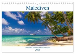 Malediven - Traumhaftes Paradies im Indischen Ozean (Wandkalender 2026 DIN A4 quer), CALVENDO Monatskalender Malediven - Traumhaftes Paradies im Indischen Ozean (Wandkalender 2026 DIN A4 quer), CALVENDO Monatskalender
