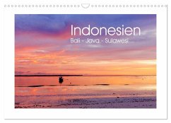 Indonesien. Bali - Java - Sulawesi (Wandkalender 2026 DIN A3 quer), CALVENDO Monatskalender