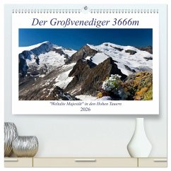 Cover Der Großvenediger 3666m (hochwertiger Premium Wandkalender 2026 DIN A2 quer), Kunstdruck in Hochglanz