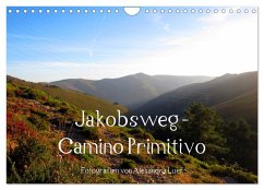 Cover Jakobsweg - Camino Primitivo (Wandkalender 2026 DIN A4 quer), CALVENDO Monatskalender