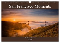 San Francisco Moments (Wandkalender 2026 DIN A3 quer), CALVENDO Monatskalender