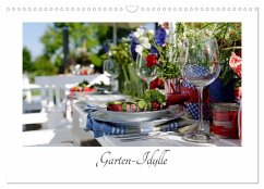 Garten-Idylle 2026 (Wandkalender 2026 DIN A3 quer), CALVENDO Monatskalender