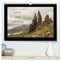 Schottlandschaften (hochwertiger Premium Wandkalender 2026 DIN A2 quer), Kunstdruck in Hochglanz