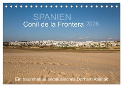 Conil de la Frontera - Ein traumhaftes andalusisches Dorf am Atlantik (Tischkalender 2026 DIN A5 quer), CALVENDO Monatskalender Conil de la Frontera - Ein traumhaftes andalusisches Dorf am Atlantik (Tischkalender 2026 DIN A5 quer), CALVENDO Monatskalender