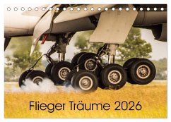 Cover Flieger Träume 2026 (Tischkalender 2026 DIN A5 quer), CALVENDO Monatskalender