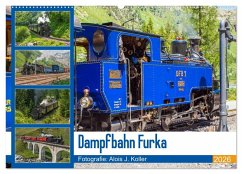 Dampfbahn Furka 2026 (Wandkalender 2026 DIN A2 quer), CALVENDO Monatskalender Dampfbahn Furka 2026 (Wandkalender 2026 DIN A2 quer), CALVENDO Monatskalender