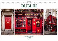 Cover Dublin (Wandkalender 2026 DIN A4 quer), CALVENDO Monatskalender
