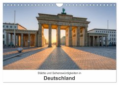Städte und Sehenswürdigkeiten in Deutschland (Wandkalender 2026 DIN A4 quer), CALVENDO Monatskalender