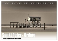 Sankt Peter-Ording. Ein Traum an der Nordsee (Tischkalender 2026 DIN A5 quer), CALVENDO Monatskalender