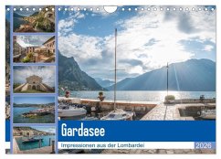 Gardasee - Impressionen aus der Lombardei (Wandkalender 2026 DIN A4 quer), CALVENDO Monatskalender Gardasee - Impressionen aus der Lombardei (Wandkalender 2026 DIN A4 quer), CALVENDO Monatskalender