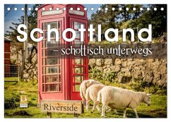 Schottland - schottisch unterwegs (Tischkalender 2026 DIN A5 quer), CALVENDO Monatskalender Schottland - schottisch unterwegs (Tischkalender 2026 DIN A5 quer), CALVENDO Monatskalender