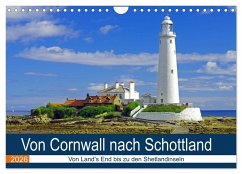 Von Cornwall nach Schottland (Wandkalender 2026 DIN A4 quer), CALVENDO Monatskalender Von Cornwall nach Schottland (Wandkalender 2026 DIN A4 quer), CALVENDO Monatskalender
