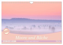 Moore und Bäche in Eifel und Ardennen (Wandkalender 2026 DIN A4 quer), CALVENDO Monatskalender
