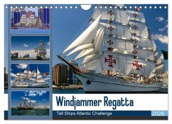 Cover Windjammer-Regatta - Tall Ships Atlantic Challenge (Wandkalender 2026 DIN A4 quer), CALVENDO Monatskalender