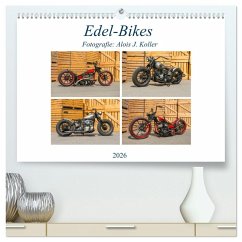 Cover Edel-Bikes 2026 (hochwertiger Premium Wandkalender 2026 DIN A2 quer), Kunstdruck in Hochglanz