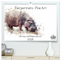Tierportraits - Fine Art (hochwertiger Premium Wandkalender 2026 DIN A2 quer), Kunstdruck in Hochglanz Tierportraits - Fine Art (hochwertiger Premium Wandkalender 2026 DIN A2 quer), Kunstdruck in Hochglanz
