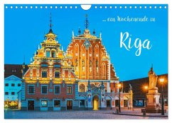 Ein Wochenende in Riga (Wandkalender 2026 DIN A4 quer), CALVENDO Monatskalender