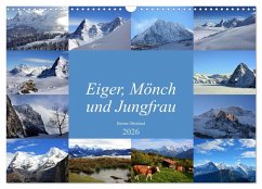 Cover Eiger, Mönch und Jungfrau 2026 (Wandkalender 2026 DIN A3 quer), CALVENDO Monatskalender