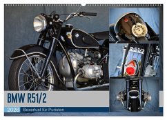 BMW R 51/2 (Wandkalender 2026 DIN A2 quer), CALVENDO Monatskalender Cover BMW R 51/2 (Wandkalender 2026 DIN A2 quer), CALVENDO Monatskalender