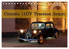 Citroën 11CV Traction Avant (Tischkalender 2026 DIN A5 quer), CALVENDO Monatskalender