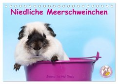 Niedliche Meerschweinchen (Tischkalender 2026 DIN A5 quer), CALVENDO Monatskalender Niedliche Meerschweinchen (Tischkalender 2026 DIN A5 quer), CALVENDO Monatskalender