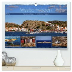 Cover Westschweden - Flair einer Küste in Licht und Farben (hochwertiger Premium Wandkalender 2026 DIN A2 quer), Kunstdruck in Hochglanz