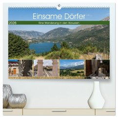 Cover Einsame Dörfer - Eine Wanderung in den Abruzzen (hochwertiger Premium Wandkalender 2026 DIN A2 quer), Kunstdruck in Hochglanz