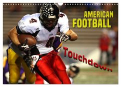 American Football - Touchdown (Wandkalender 2026 DIN A3 quer), CALVENDO Monatskalender