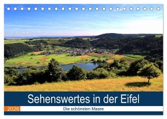 Cover Sehenswertes in der Eifel - Die schönsten Maare (Tischkalender 2026 DIN A5 quer), CALVENDO Monatskalender