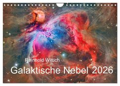 Galaktische Nebel (Wandkalender 2026 DIN A4 quer), CALVENDO Monatskalender Galaktische Nebel (Wandkalender 2026 DIN A4 quer), CALVENDO Monatskalender