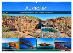 Cover Australien - Travel The Gravel (Wandkalender 2026 DIN A2 quer), CALVENDO Monatskalender