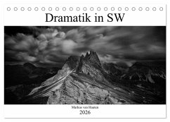 Dramatik in SW (Tischkalender 2026 DIN A5 quer), CALVENDO Monatskalender