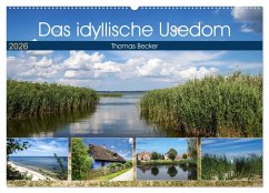 Das idyllische Usedom (Wandkalender 2026 DIN A2 quer), CALVENDO Monatskalender