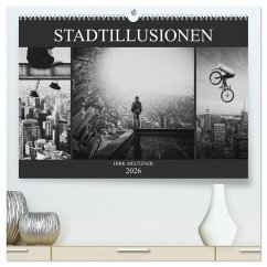 Cover Stadtillusionen (hochwertiger Premium Wandkalender 2026 DIN A2 quer), Kunstdruck in Hochglanz