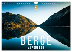 Berge. Alpenseen (Wandkalender 2026 DIN A4 quer), CALVENDO Monatskalender