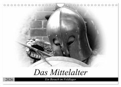 Cover Das Mittelalter - Ein Besuch im Feldlager (Wandkalender 2026 DIN A4 quer), CALVENDO Monatskalender