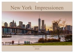 Cover New York Impressionen 2026 (Wandkalender 2026 DIN A2 quer), CALVENDO Monatskalender